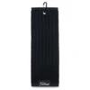 Titleist Players Tri-Fold Golf Towel -Golf Promotion Store Titleist Players Tri Fold Golf Towel Black 1