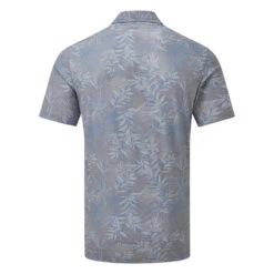 TravisMathew Patio Time Golf Polo Shirt -Golf Promotion Store Travis Mathew SS21 Patio Time Golf Polo Shirt 1MW148 SHTRA058 L Heather Medium Grey Back