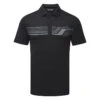 TravisMathew River Basin Golf Polo Shirt -Golf Promotion Store Travis Mathew SS21 River Basin Golf Polo Shirt 1MW150 SHTRA059 L Black Front