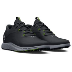 Under Armour Charged Draw 2 SL Golf Shoes -Golf Promotion Store Under Armour Charged Draw 2 SL Golf Shoes Black Black Steel 3