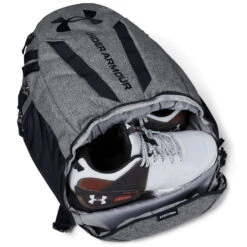 Under Armour Hustle 5.0 Golf Backpack -Golf Promotion Store Under Armour Hustle 5 0 Golf Backpack Grey 7