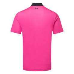 Under Armour Performance 3.0 Colour Block Golf Polo Shirt 7 Under Armour Performance 3.0 Colour Block Golf Polo Shirt -Golf Promotion Store Under Armour SS23 Performance 3.0 Colour Block Polo Shirt 1377375 001 SHUND312 S Black Rebel Pink Black Back
