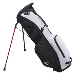 Wilson Exo Lite Dynapower Golf Stand Bag 11 Wilson Exo Lite Dynapower Golf Stand Bag -Golf Promotion Store Wilson 2023 EXO Lite Dynapower Golf Stand Bag Black White Red 5