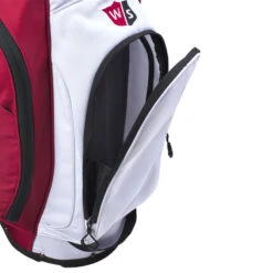 Wilson EXO Lite Staff Golf Stand Bag -Golf Promotion Store Wilson 2023 EXO Lite Staff Golf Stand Bag Red White 4