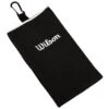 Wilson Microfiber Golf Towel -Golf Promotion Store Wilson Microfiber TriFold Golf Towel Black 1
