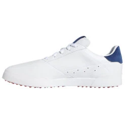 Adidas Adicross Retro Green Golf Shoes -Golf Promotion Store adicrossretrogolfshoeswhitesilverindigo3