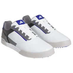 Adidas Retrocross Golf Shoes -Golf Promotion Store adidas Retro Cross Shoes Grey Three White Black 4