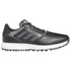 Adidas S2G SL Leather Golf Shoes -Golf Promotion Store adidas S2G SL 23 Shoes Core Black Grey Five Silver 1