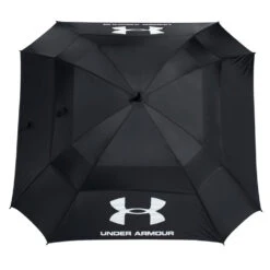 Under Armour Double Canopy Golf Umbrella -Golf Promotion Store doublecanopyumbrellablackhighvisyellowwhite2