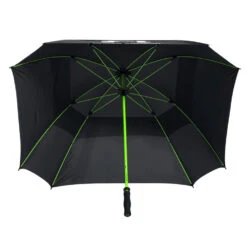Under Armour Double Canopy Golf Umbrella -Golf Promotion Store doublecanopyumbrellablackhighvisyellowwhite3