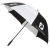 FootJoy Dual Canopy Golf Umbrella -Golf Promotion Store dualcanopyumbrellablackwhite1