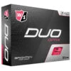 Wilson Ladies Duo Optix Matte Golf Balls -Golf Promotion Store duooptixgolfballspink1