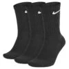 Nike Everyday Cushioned Crew Golf Socks (3 Pack) -Golf Promotion Store everydaycushionedcrewsocks3packblack1