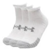 Under Armour HeatGear Low Cut Golf Socks (3 Pack) -Golf Promotion Store heatgear2lowcutsockswhite1