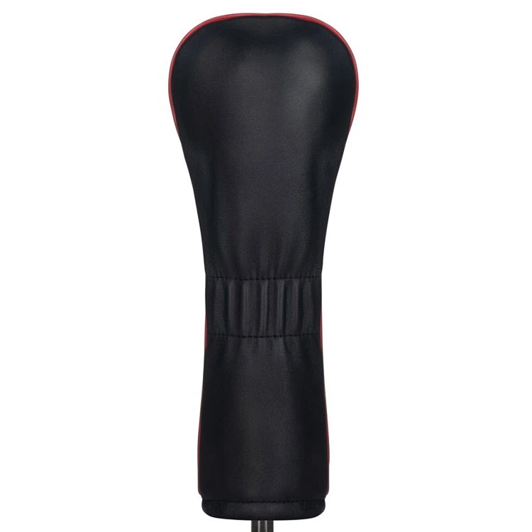 Titleist Jet Black Leather Hybrid Headcover 4 Titleist Jet Black Leather Hybrid Headcover - Image 2