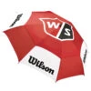 Wilson Tour Double Canopy Golf Umbrella -Golf Promotion Store wilsonstafftourumbrellaredwhite1